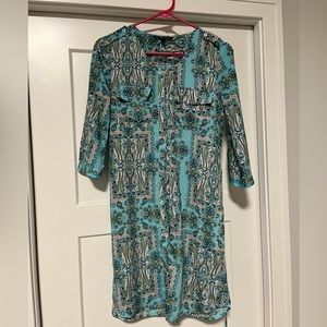 Victoria’s Secret Paisley Button-down Dress